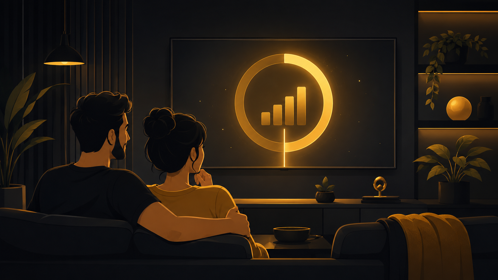Capa ilustrada: Metas Financeiras a Dois: Como Definir e Alcançar Juntos
